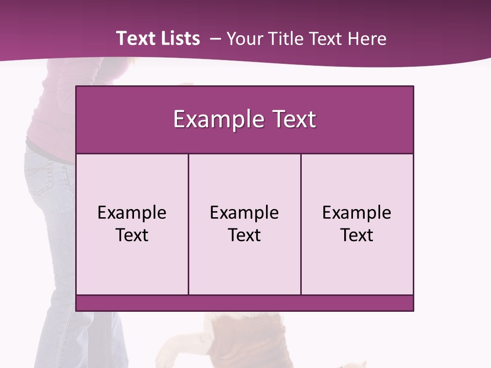 Dog Blond Teaching PowerPoint Template