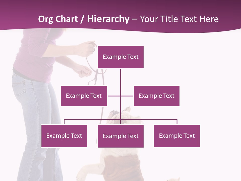 Dog Blond Teaching PowerPoint Template