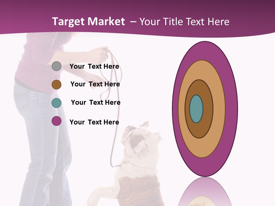 Dog Blond Teaching PowerPoint Template