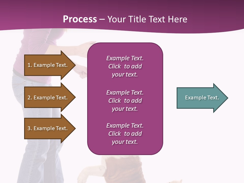 Dog Blond Teaching PowerPoint Template
