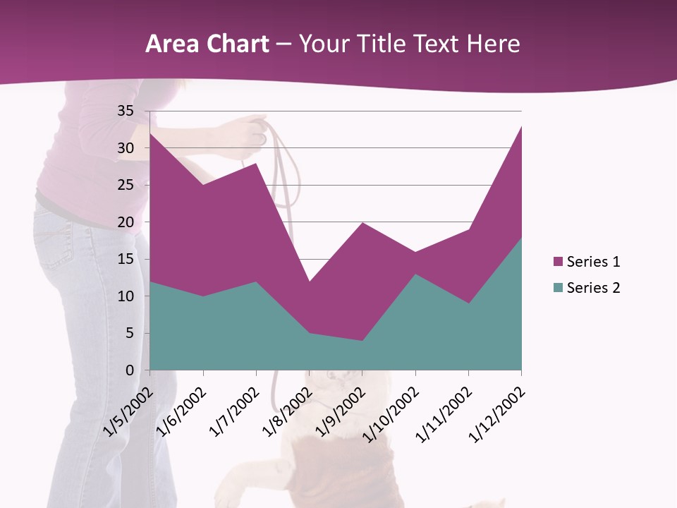 Dog Blond Teaching PowerPoint Template
