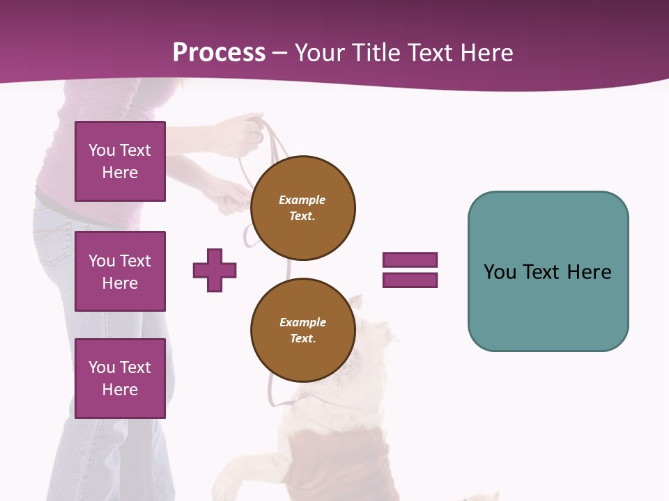 Dog Blond Teaching PowerPoint Template