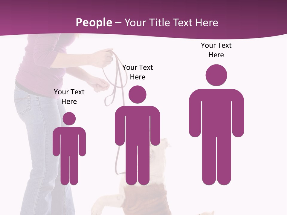 Dog Blond Teaching PowerPoint Template