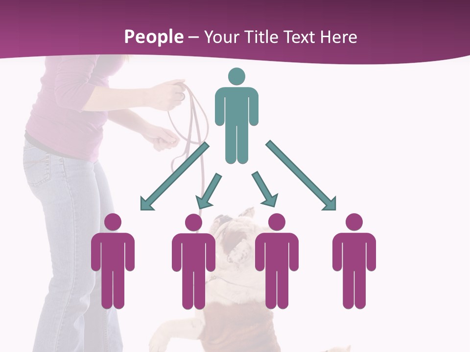 Dog Blond Teaching PowerPoint Template