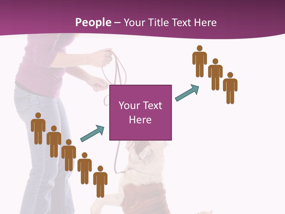 Dog Blond Teaching PowerPoint Template