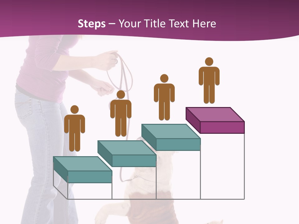 Dog Blond Teaching PowerPoint Template