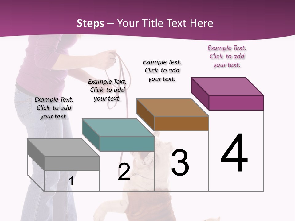 Dog Blond Teaching PowerPoint Template