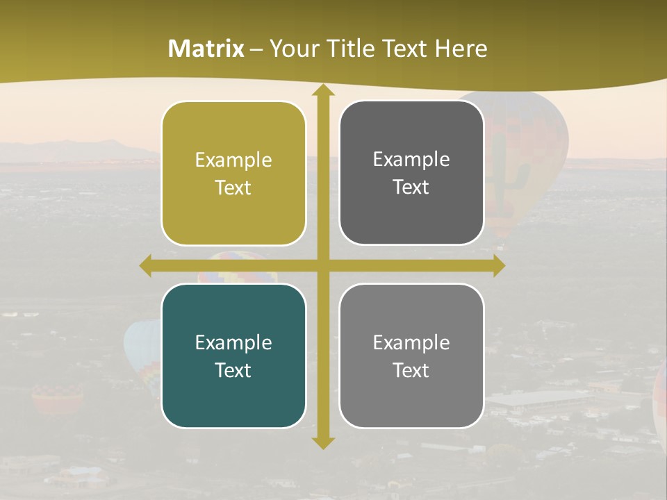 Summer Fiesta Rainbow PowerPoint Template