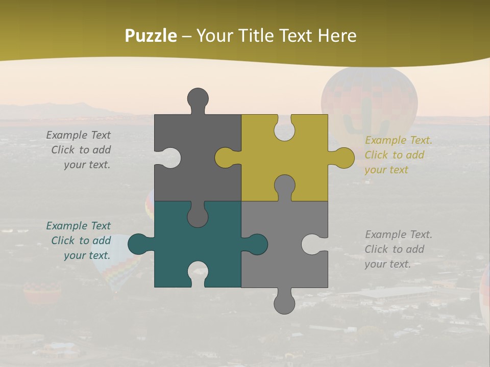 Summer Fiesta Rainbow PowerPoint Template