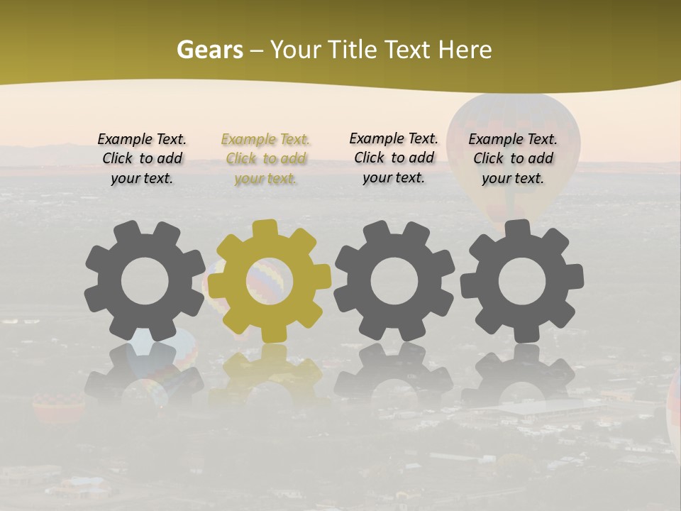 Summer Fiesta Rainbow PowerPoint Template