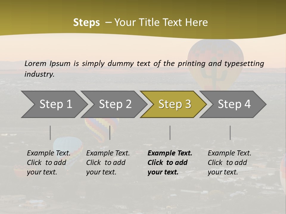 Summer Fiesta Rainbow PowerPoint Template