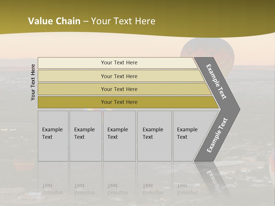 Summer Fiesta Rainbow PowerPoint Template