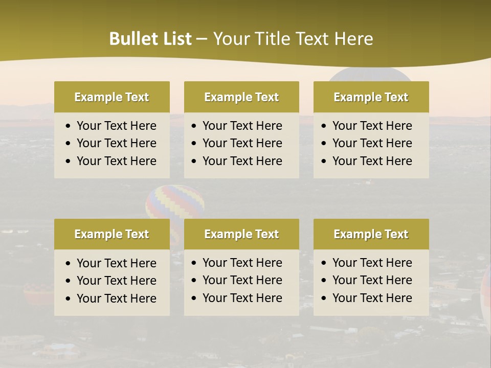 Summer Fiesta Rainbow PowerPoint Template