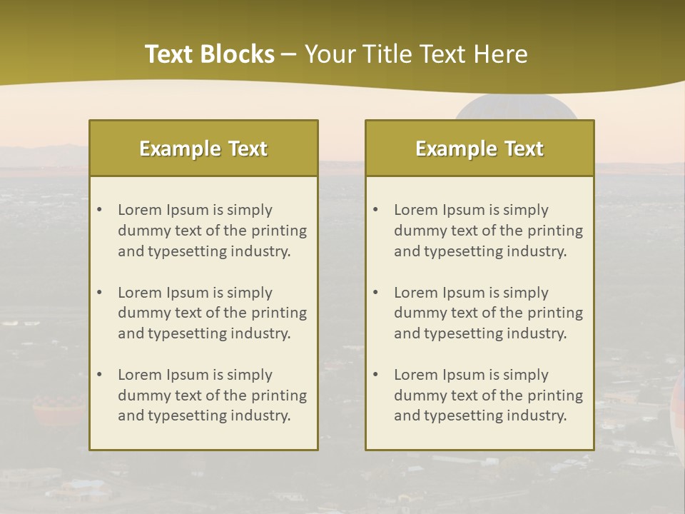 Summer Fiesta Rainbow PowerPoint Template