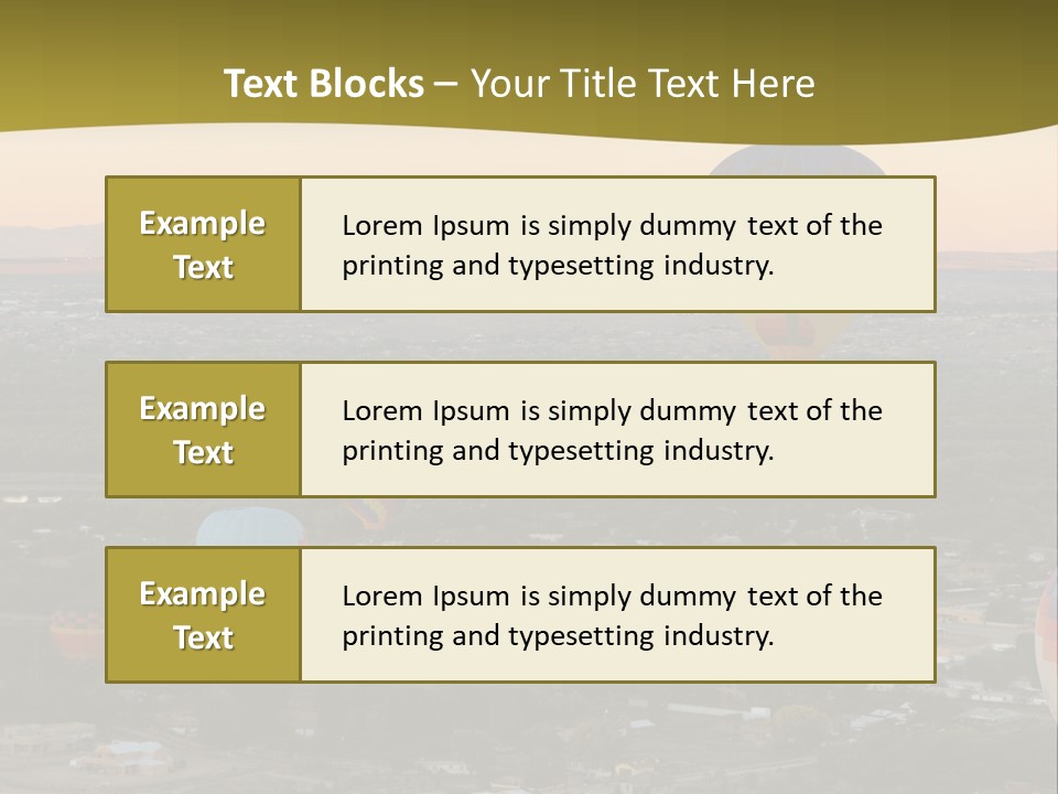 Summer Fiesta Rainbow PowerPoint Template