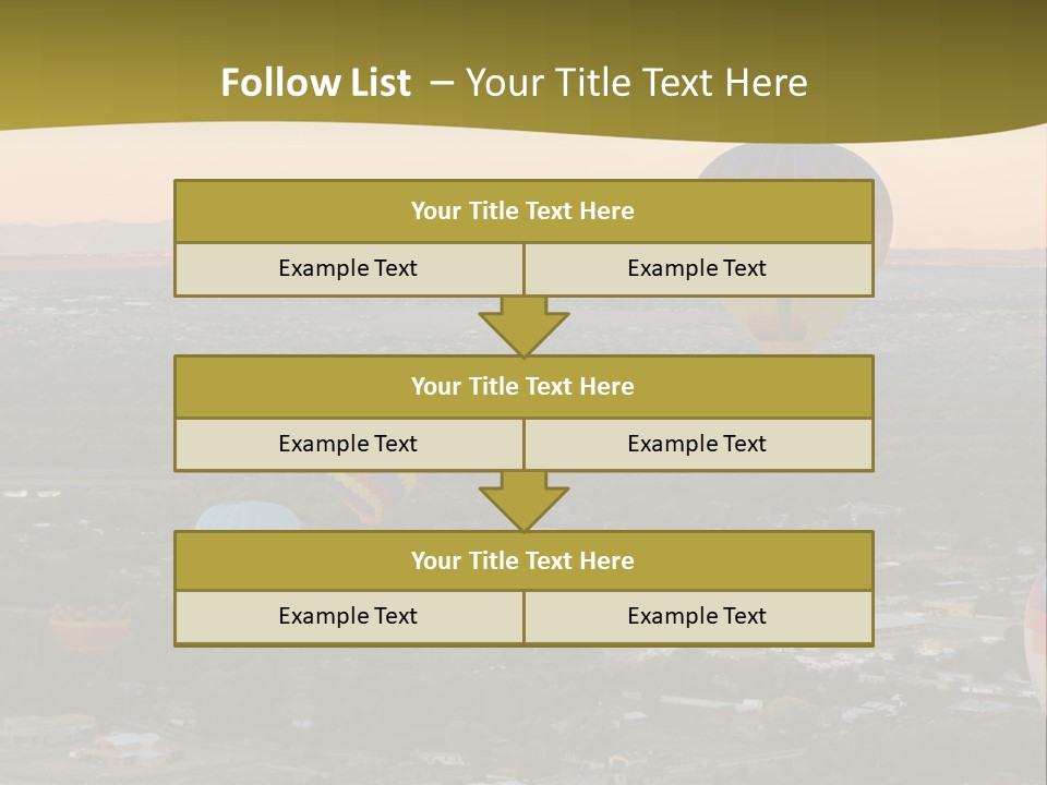 Summer Fiesta Rainbow PowerPoint Template