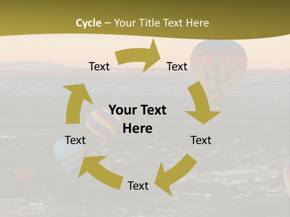 Summer Fiesta Rainbow PowerPoint Template