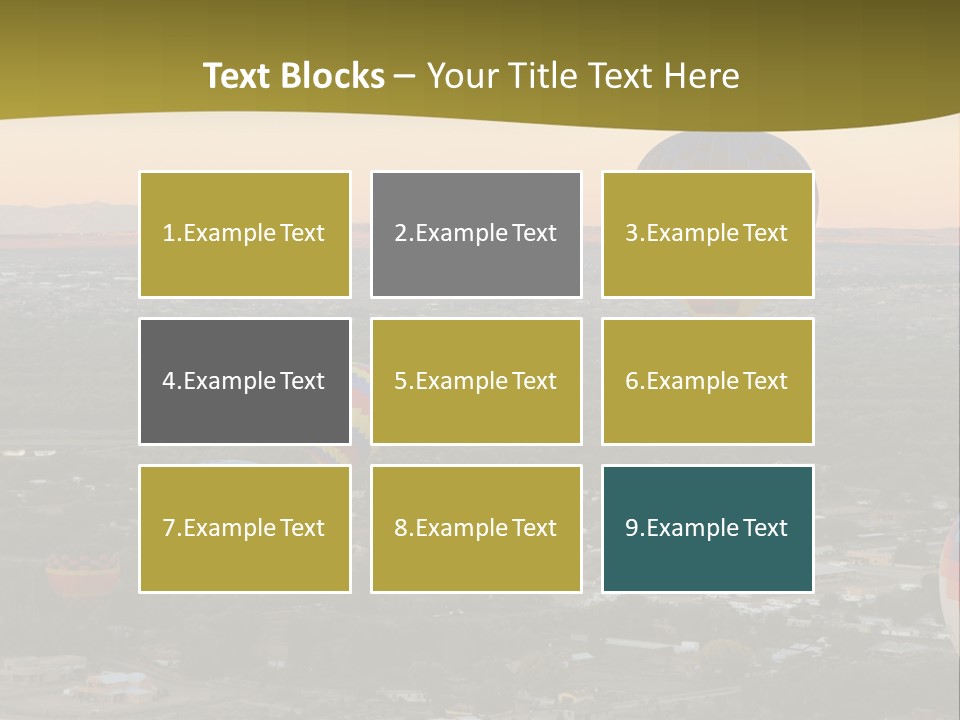 Summer Fiesta Rainbow PowerPoint Template