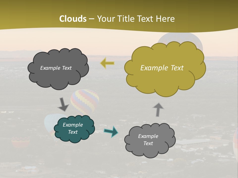 Summer Fiesta Rainbow PowerPoint Template