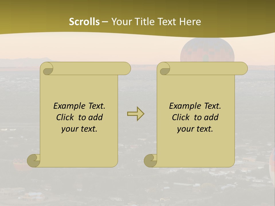 Summer Fiesta Rainbow PowerPoint Template