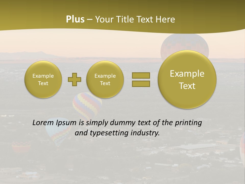 Summer Fiesta Rainbow PowerPoint Template