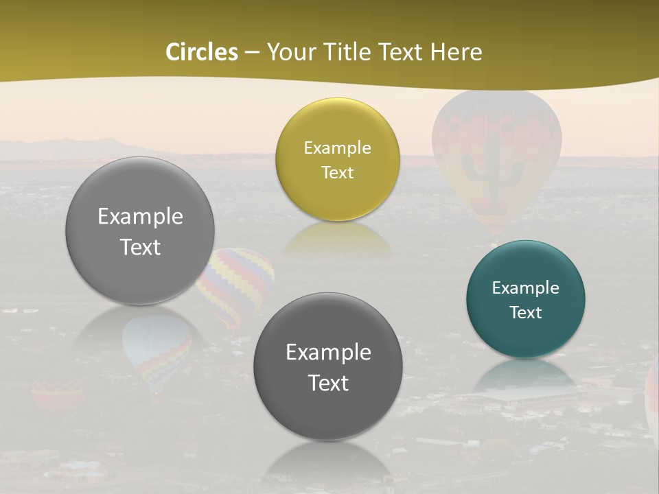 Summer Fiesta Rainbow PowerPoint Template