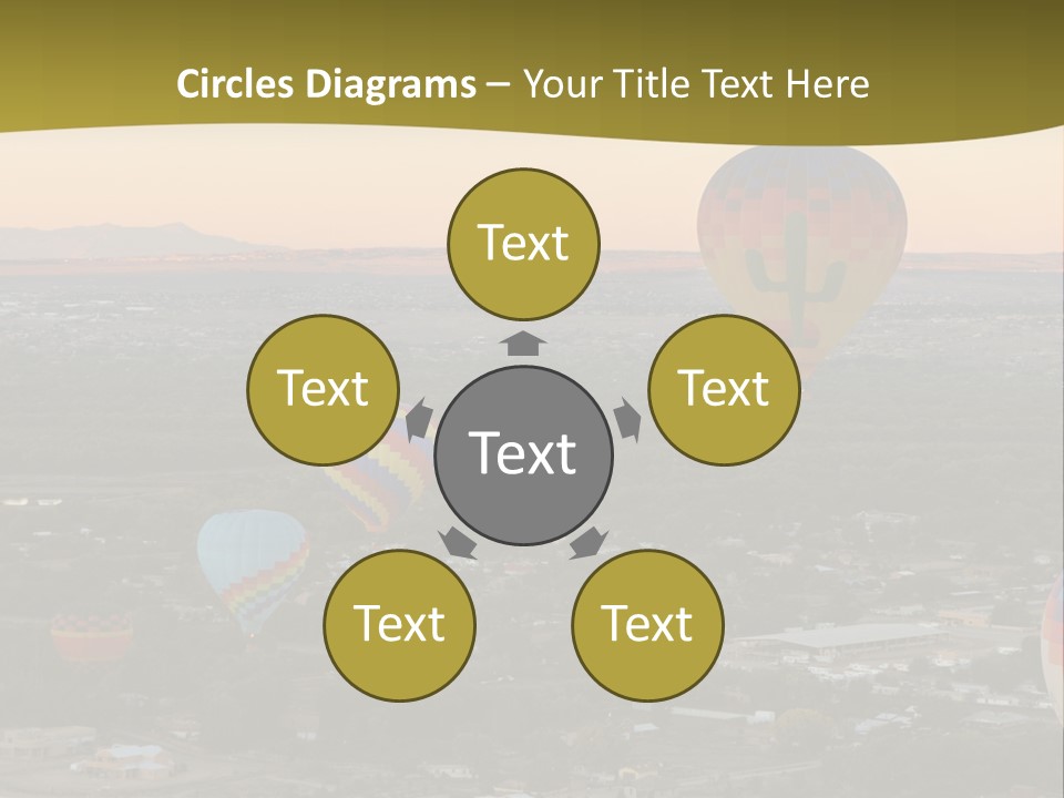 Summer Fiesta Rainbow PowerPoint Template