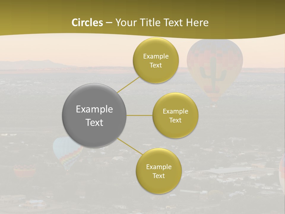 Summer Fiesta Rainbow PowerPoint Template