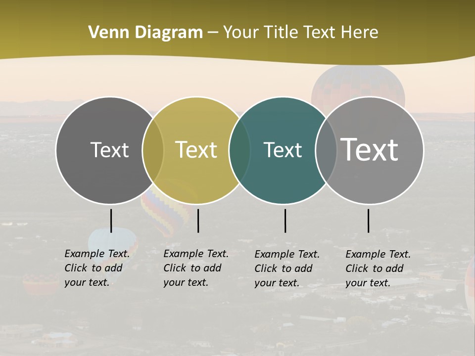 Summer Fiesta Rainbow PowerPoint Template