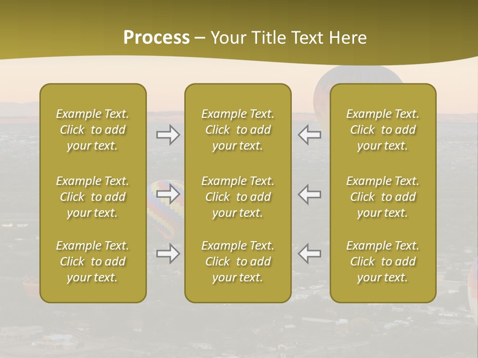 Summer Fiesta Rainbow PowerPoint Template