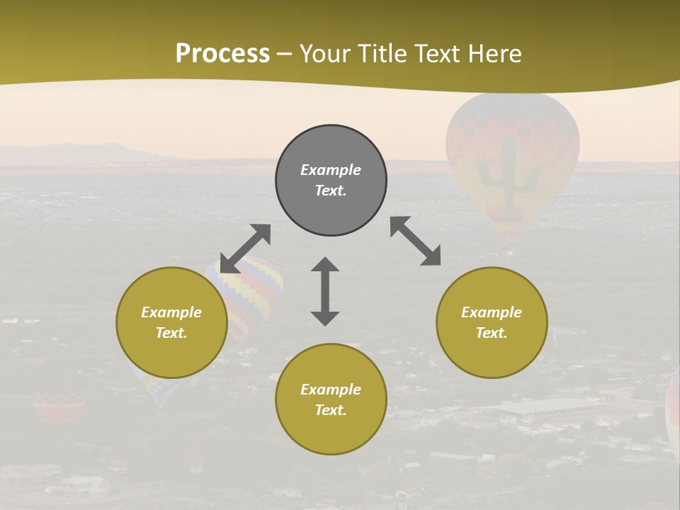 Summer Fiesta Rainbow PowerPoint Template