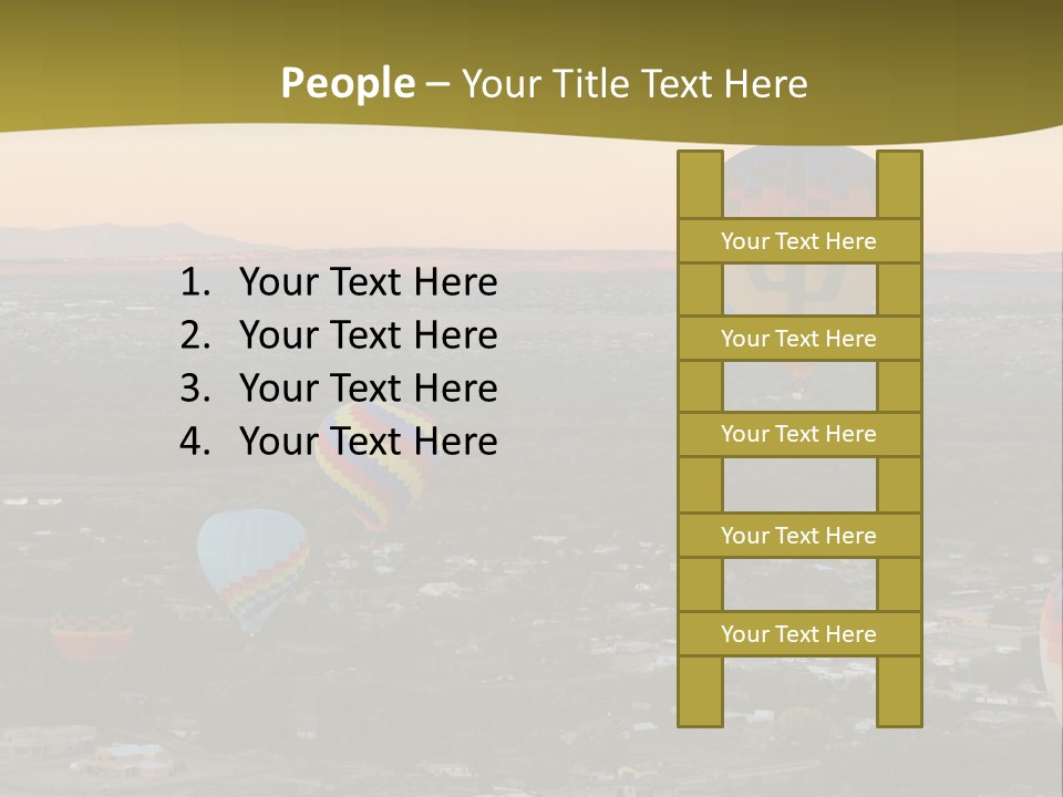 Summer Fiesta Rainbow PowerPoint Template