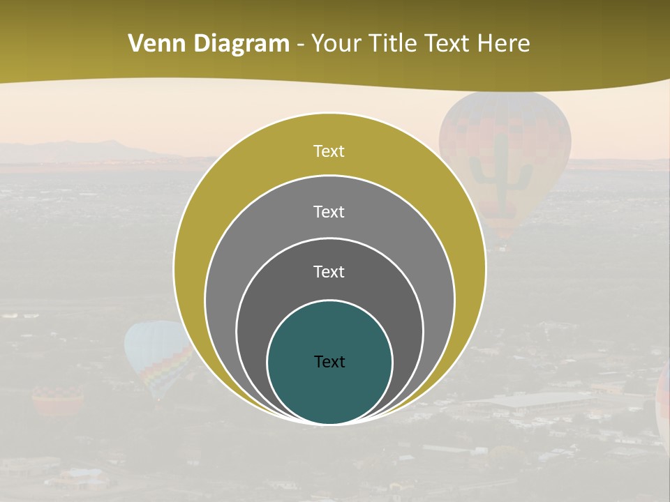 Summer Fiesta Rainbow PowerPoint Template