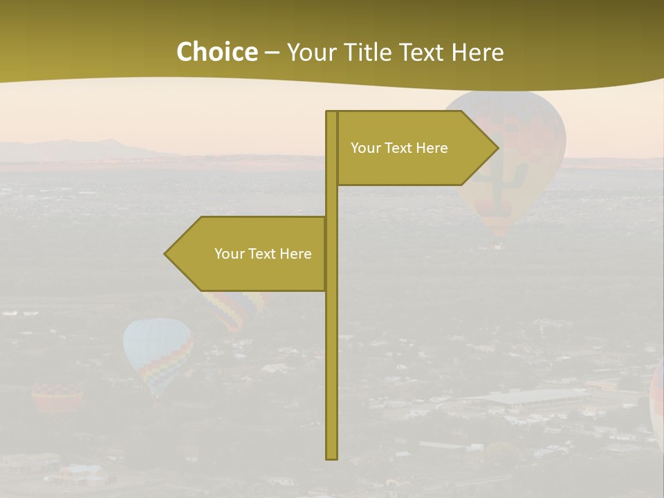 Summer Fiesta Rainbow PowerPoint Template