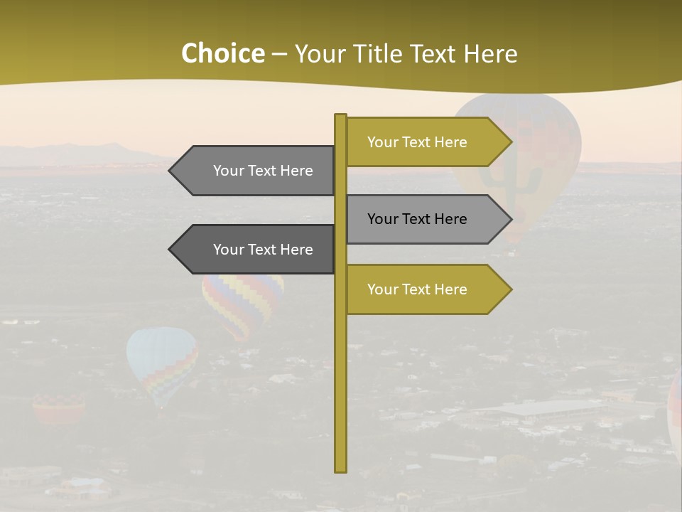 Summer Fiesta Rainbow PowerPoint Template