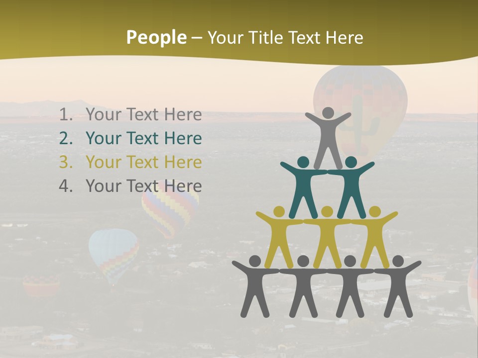 Summer Fiesta Rainbow PowerPoint Template