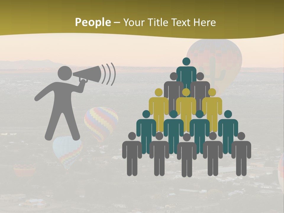 Summer Fiesta Rainbow PowerPoint Template