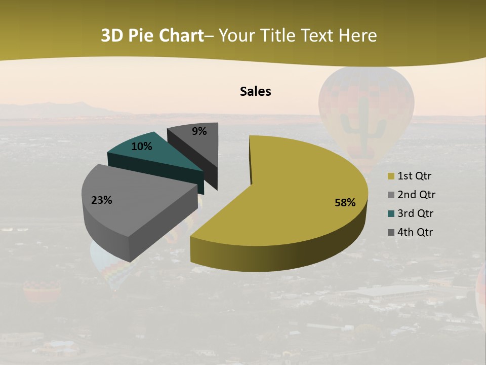 Summer Fiesta Rainbow PowerPoint Template