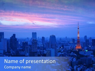 Exposure City Hills PowerPoint Template