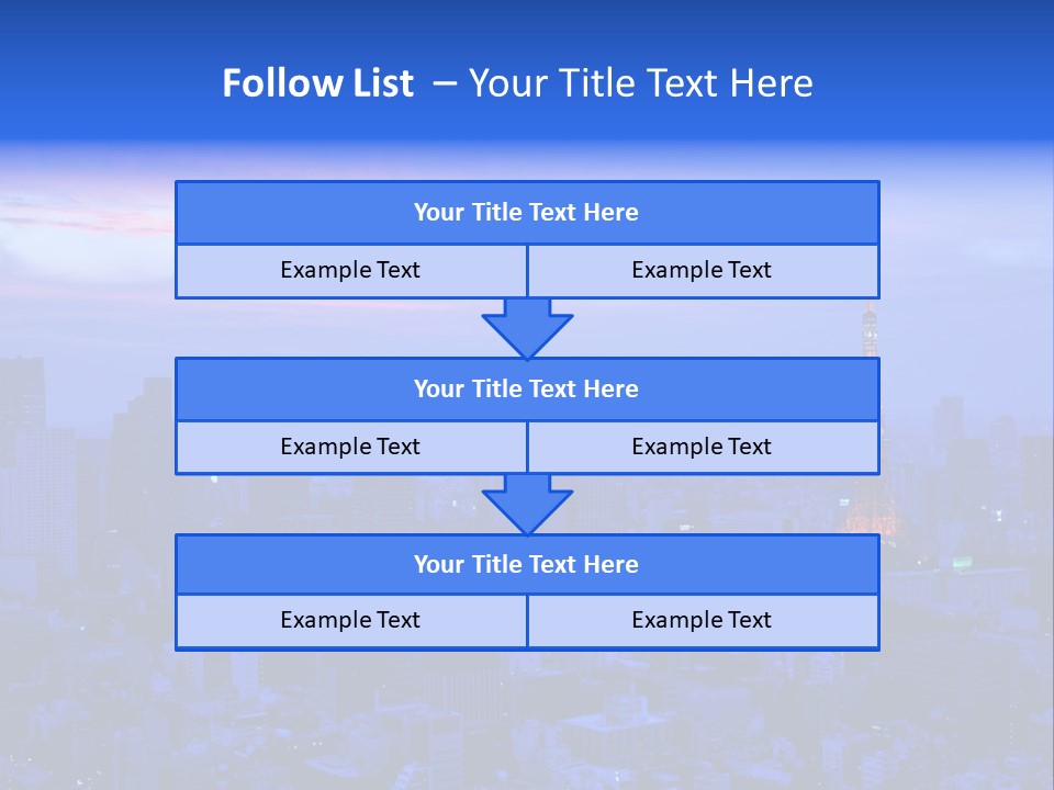 Exposure City Hills PowerPoint Template