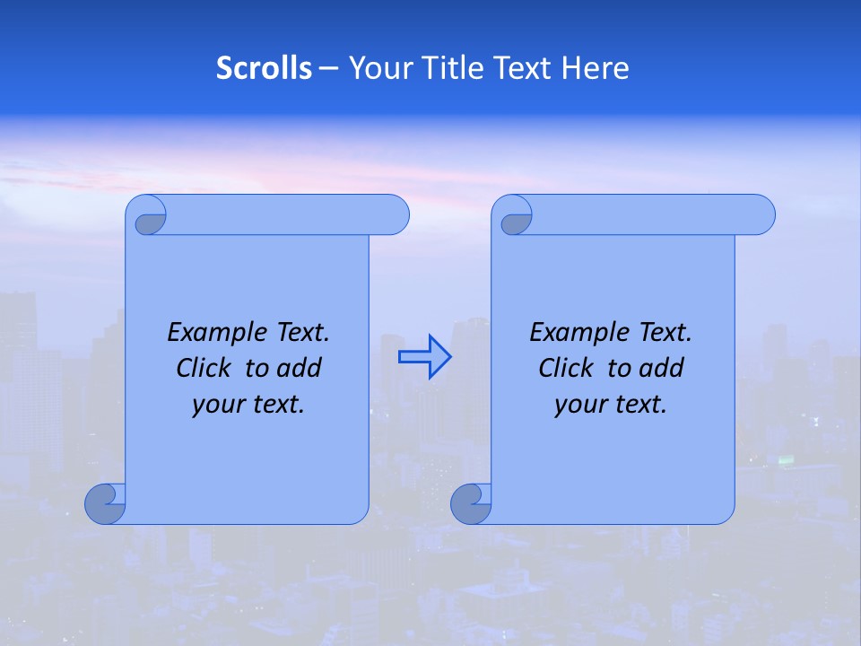 Exposure City Hills PowerPoint Template