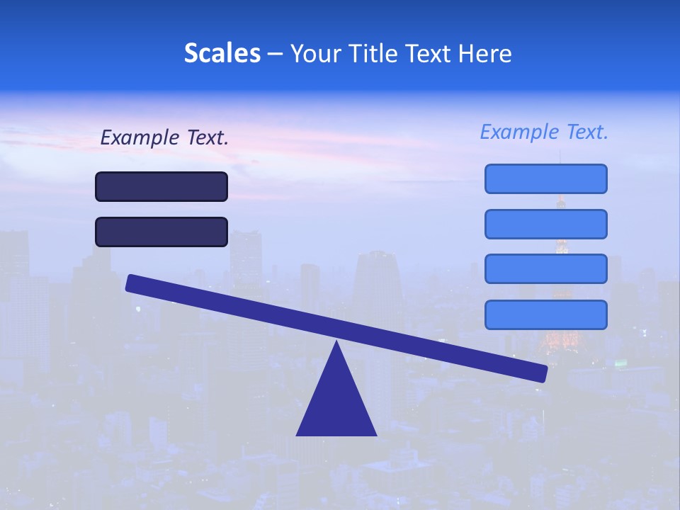 Exposure City Hills PowerPoint Template