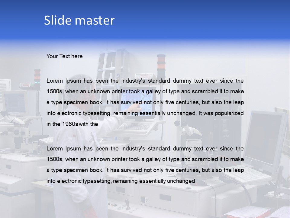 Worker Quality Hood PowerPoint Template