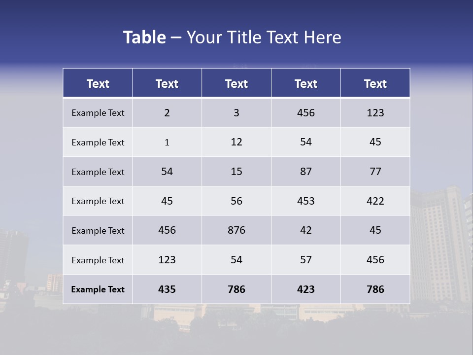 Klcc Skyscraper Business PowerPoint Template