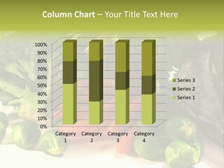 Winter Vegetables Vegetables Ingredients PowerPoint Template