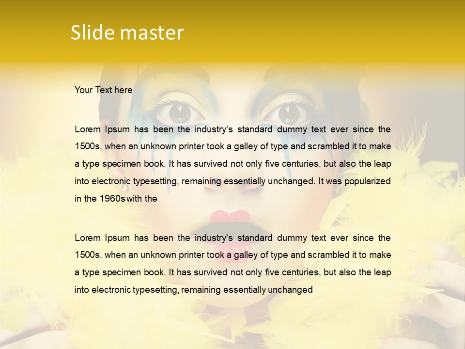 One People Portrait PowerPoint Template