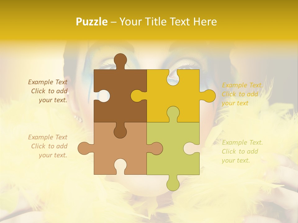 One People Portrait PowerPoint Template