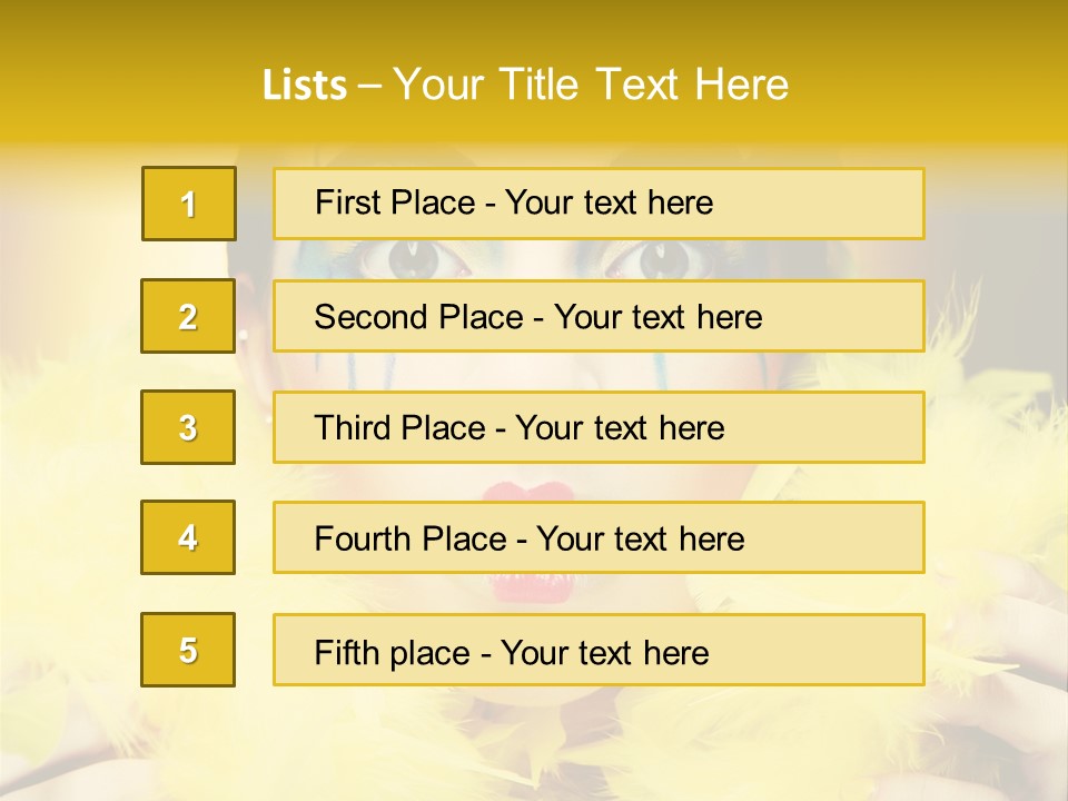 One People Portrait PowerPoint Template