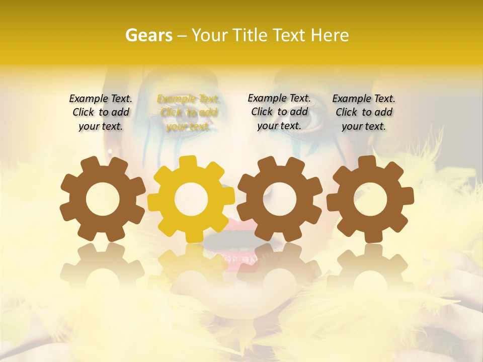 One People Portrait PowerPoint Template