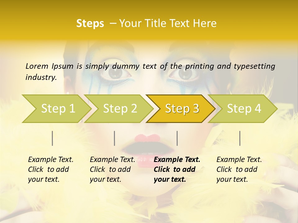 One People Portrait PowerPoint Template